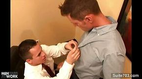 Gay nailed in naughty threesome