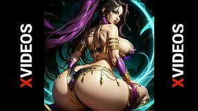 Kai'_sa Belly Dancer Butt