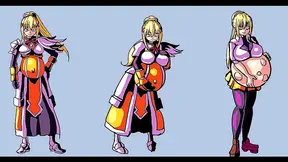 Pregnant Anime Babe Enjoys Belly Expansion Fantasies