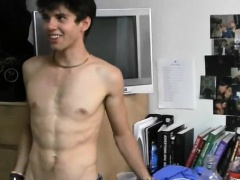 Two men have a fun their time and jerk off their hard knobs