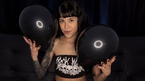 My first fun with balloons here