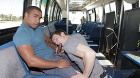 Interracial Ride - Evin Brampton and Rick McCoy Heat Up the City Bus