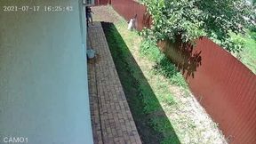 Busty Teen Caught Sucking BF's Cock Outdoors!