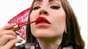 The ultimate lip worship - LIPSTICK, LIPSTICK FETISH, FACE FETISH