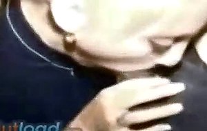 LA BIONDINA  IL NERO