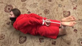 Aunt Hogtied & Double Gagged