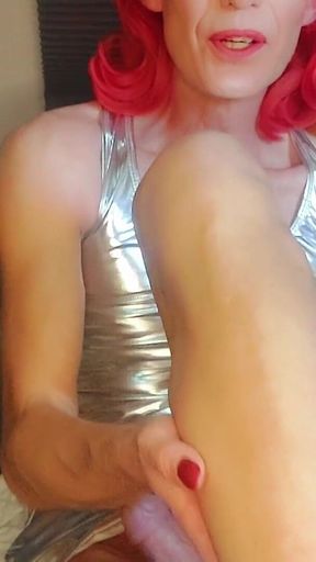 Anal Dildo Blowjob and Cum