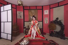 X Virtual 31 Geisha in 180°