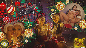 Silvia Dellai And Sofia Rae In Fucking Christmas; Big Tit Mff Threesome Christmas Special