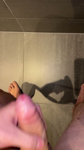 CUM everywhere, would you lick the floor or the wall?