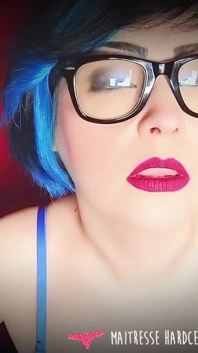 Vends-ta-culotte - Instructions to eat your cum by a beautiful French dominatrix   Clip 1