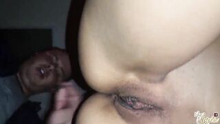 my hubby takes me to a swinger club and wants me to receive cum inside my mouth from strangers