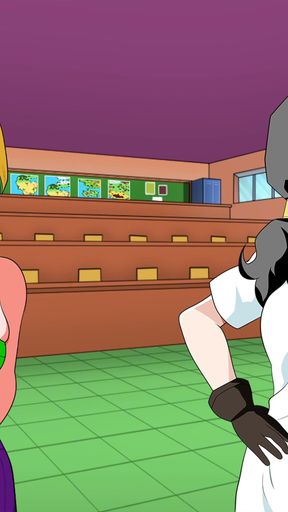 Hybrid Eroventures - Gohan Meeting Videl's Hot Friend   Clip 1