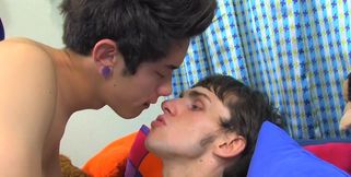 Sensual boys try missionary in highly addictive nude positions