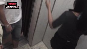 Elevator Camera Catches Married Neighbor Fucking Another Man