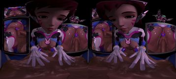 Watch D.Va from all angles in VR