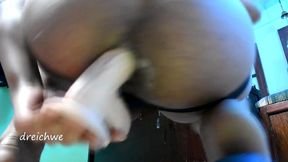 cream coming out of the ass