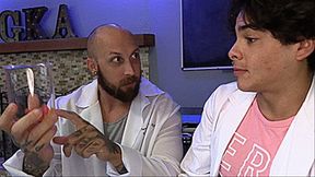 Scientists Devour Shrunken Gummy Test Subjects With Dustin Steele & Julian Jade (SD 720p WMV)