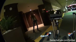 More behind the scenes fun with Samantha Saint