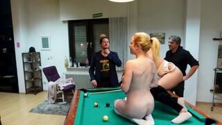 Mia Adler's Wild Billiard Bash: Sperm-Fueled Orgy Unleashed!
