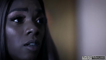 Ebony ghost girl wants ex bf to fuck her