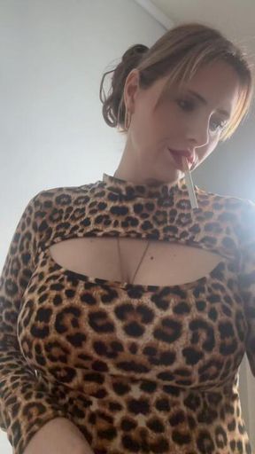 Smoking mistress, teasing and controlling…