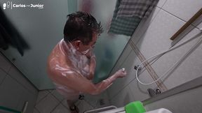 Stepdaddy Taking a Shower