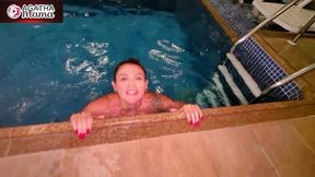 eu, agatha mama em motel piscina quente mais meu boquete perfeito antes da foda explosiva