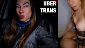 trans girl fakes being an uber driver to smash cute guys