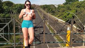casada puta chupando amigo da academia na rua