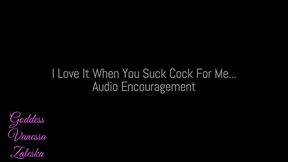 I Love It When You Suck Cock For Me! Audio