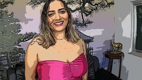 dp em anime com marcela ferraz