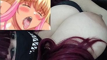 Hot egirl watching Hentai - IvyAdventure
