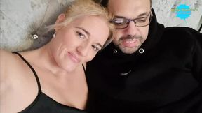 Hubby craves his cum-filled climax&#x1F680; watching me get gang-banged by 3 BBC bukkake dudes.