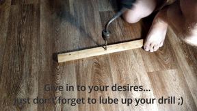 Oiling My Drill Before Piercing the Heavens