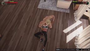 Johnny Walker Black VS Ash (Naked Fighter 3D)