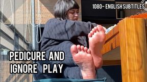 Worship My Pink Soles While I Pretend You Are Not Here- 1080p