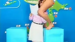 Asian Anchors Take Center Stage in Bukkake TV Showdown