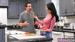 Food Fight Fuck With Gina Valentina And Donnie Rock