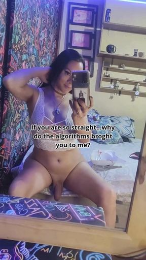If you are so straight why are you leaking?