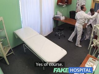 FakeHospital Blond tourist gets a full investigation