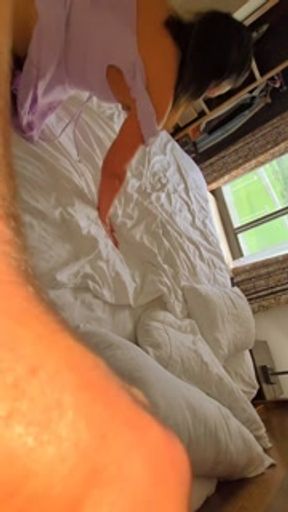 Horny Slut wife hooks up in hotel to cheat on her husband &amp; gets messy creampie- Full Movie!!!