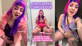 AVN 2026 pee compilation