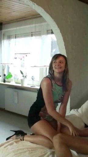 Powerful moment from &quot;GERMAN SISTER CAUGHT STEP-BROTHER FUCK AND JOIN IN 3SOME&quot;