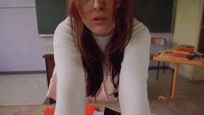 etudiante etrangere t apprend a te branler a la francaise