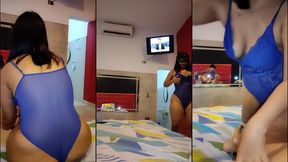 mi suegra me invito a un hotel.. y me da una mamada de culo increible..