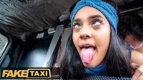 Sex Taxi – Capri Lemonde Lowers her Sexy Booty onto a cock