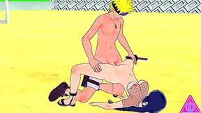 Hinatas Steamy Blowjob Handjob Fantasy in KOIKATSU x Naruto Hentai Uncut
