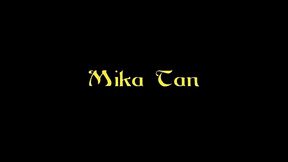 mika tan sucks glory hole cock deepthroat