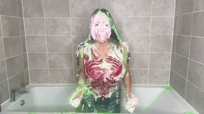 Mila's Naughty Stepmom Gunging